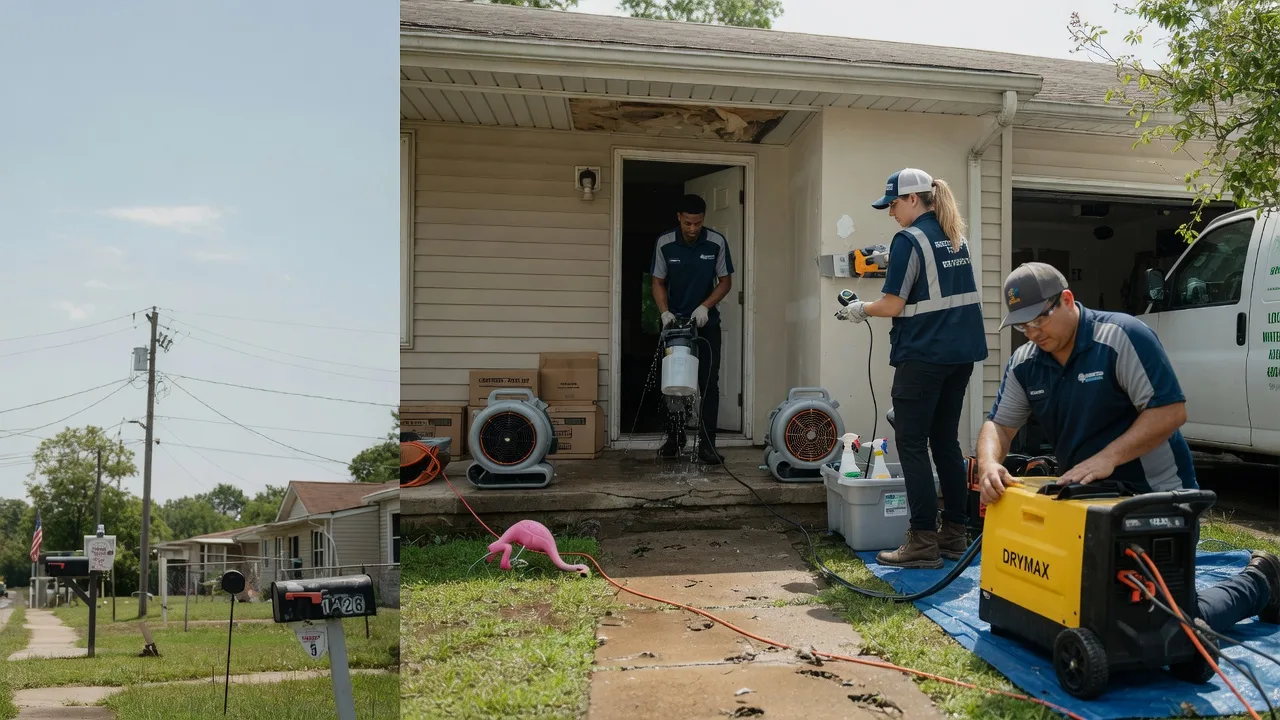 Storm Damage Water Removal in New Orleans, LA near me